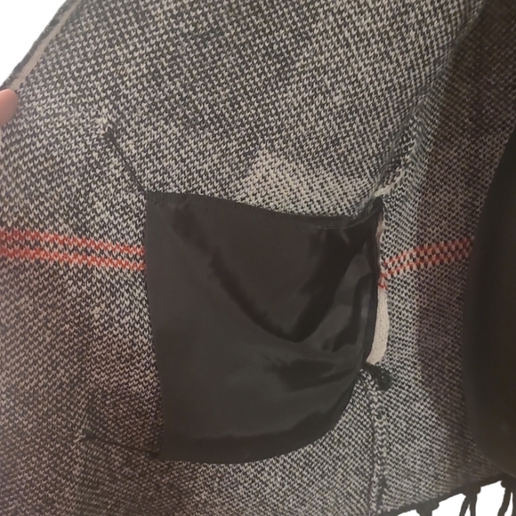 Flannel Cardigan Sweater jacket lg - Picture 3 of 7